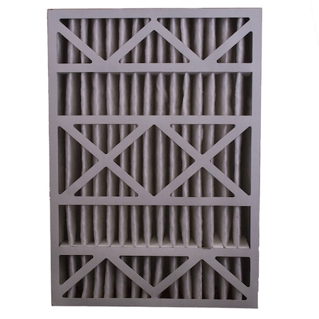 Bestair BestAir 25 in. W X 16 in. H X 2 in. D 8 MERV Pleated Air Filter 1 pk BA2-1625-8